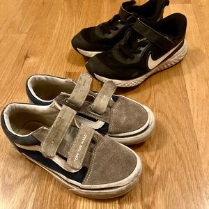 Vans and Nike Boy’s Size 13 Shoes